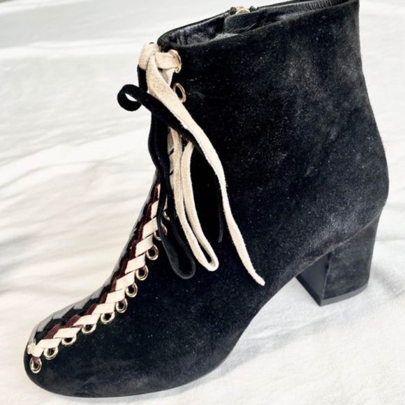 Roger Vivier Black Suede Boots - Picture 5 of 7